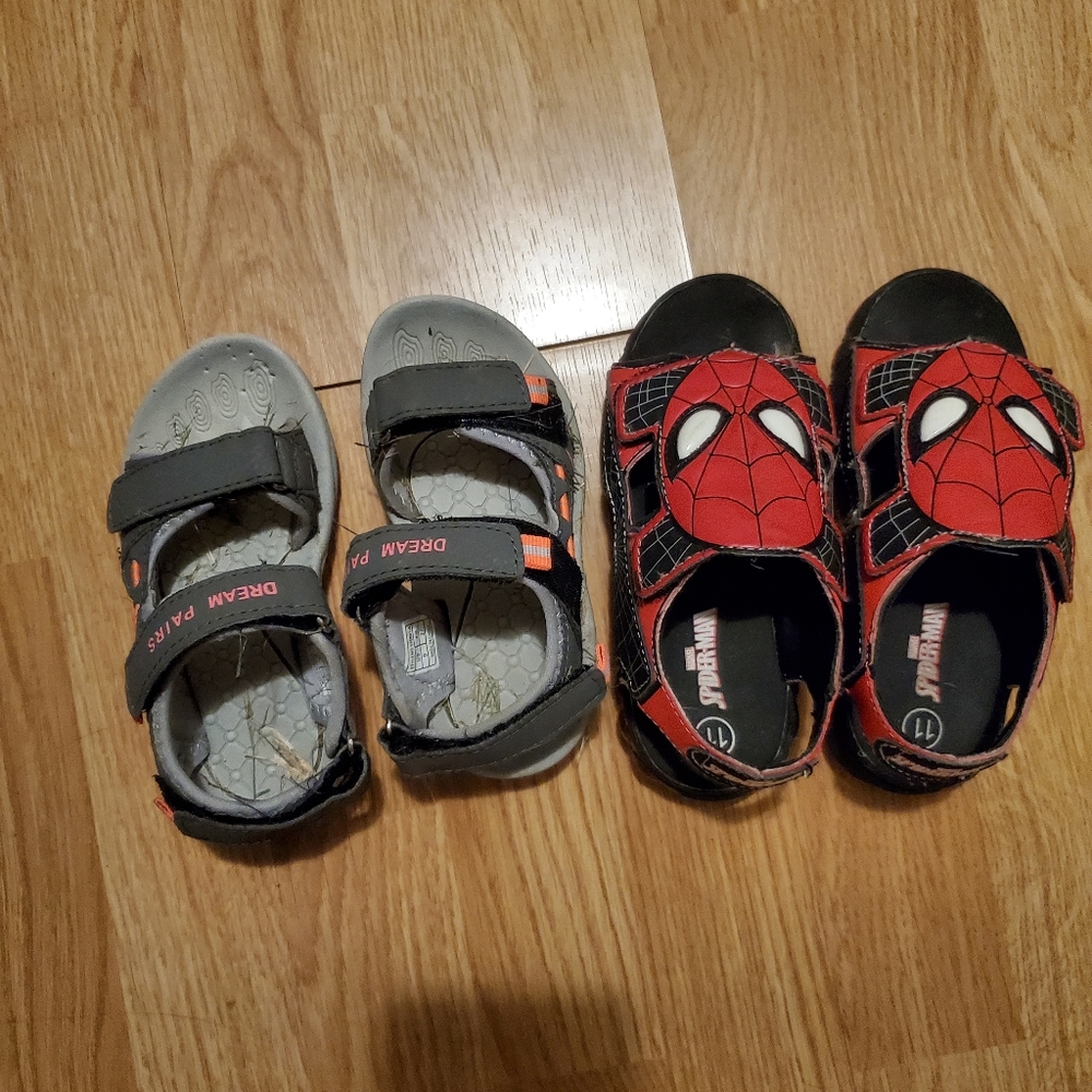 Kid's sandals, girl's 9 boy's 11